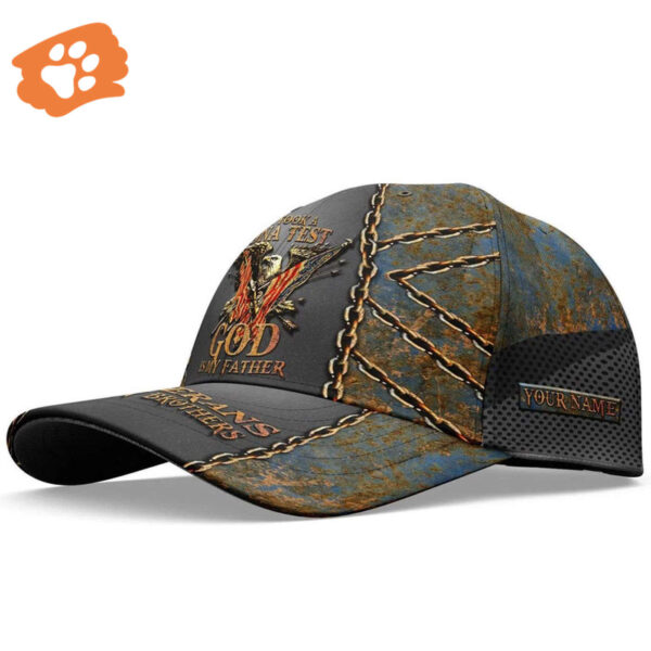 Personalized Name American Veteran Classic Cap, Veteran Hat, Gifts For Veteran, Veterans Are My Brothers Hat, Jesus Veteran Hat Trucker Classic Hats Gift
