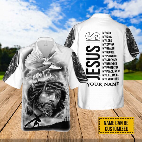 Custom Jesus Is My Everything Hawaiian Set Christian Vibes Men Shirt