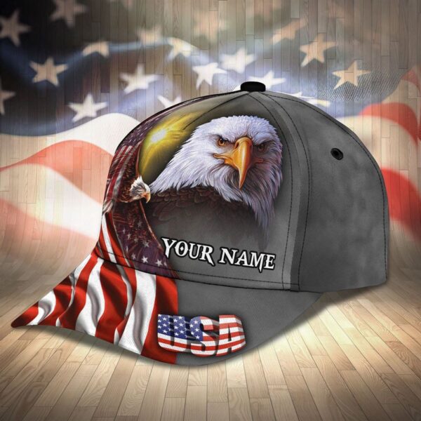 Personalized Usa Flag Cap Hat Independence’S Day Baseball Cap Hat, Christian Jesus Hat Trucker Classic Hats Gift