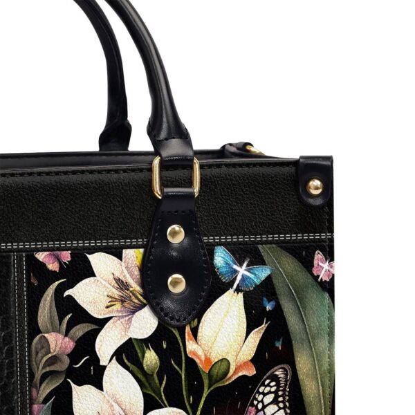 Custom Leather Handbag with Handle Religious Gift for Worship Friends Praise the Lord Gift