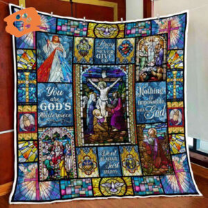 Resurrection of Jesus Christ Quilt Blanket