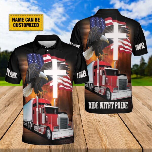 Ride With Pride Jesus Polo Hawaii Shirt S-5XL – Stylish and Unique Design
