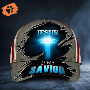<span>Jesus Is My Savior American Flag Classic Cap Trucker Classic Hats Custom Hats Gifts For Men & Women</span>