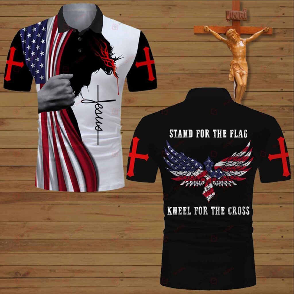 Stand for the Flag Kneel for the Cross All Over Printed Shirt – Christian Gift Idea Hawaii Stand for the Flag Kneel for the Cross All Over Printed Shirt – Christian Gift Idea Hawaii