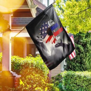 Sunflower Jesus House Flag: Outdoor Christian Scripture Garden Banner 3