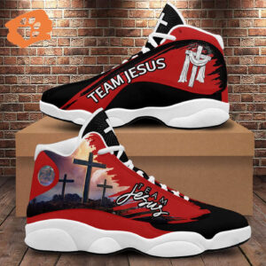 Team Jesus Basketball Shoes, Christian Cross Running Shoes Unisex Footwear