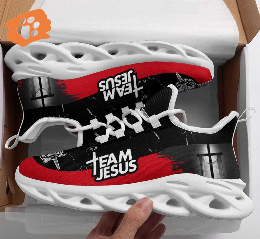 Team Jesus Yezy Running Sneakers Gift for Men Women Team Jesus Yezy Running Sneakers Gift for Men Women