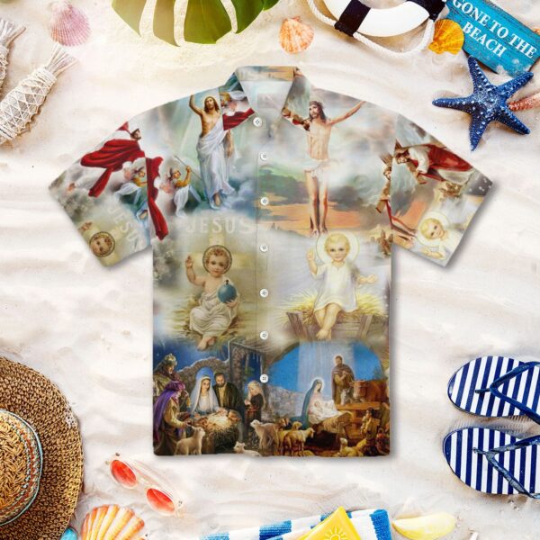 Jesus Hawaiian Shirt HW2190 – Unique Born Of Jesus Design