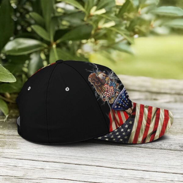 The Colors Don’t Run Eagle America Flag, Christian Baseball Cap, Jesus Hat Trucker Classic Hats Gift