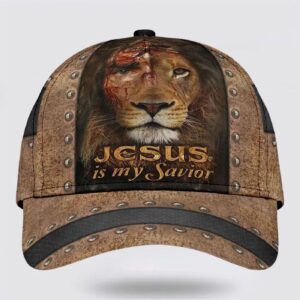The Lion Jesus Is My Savior Classic Hat Baseball Cap Hat Trucker Classic Hats Gift 3