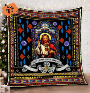 The Lord Jesus Christ Quilt Blanket