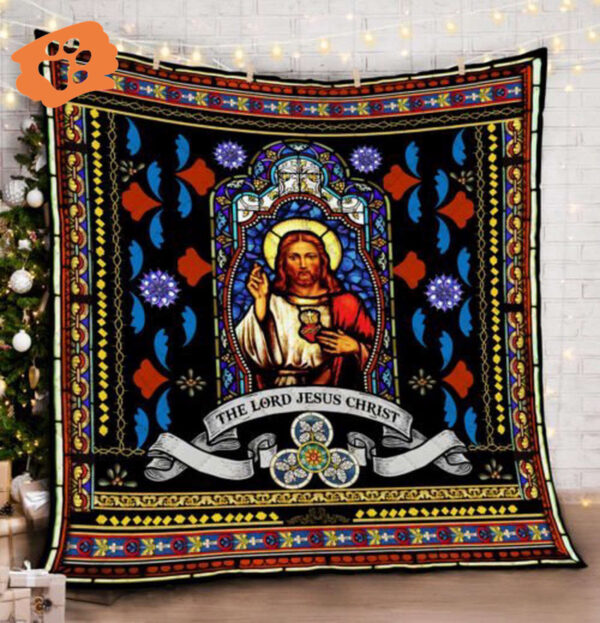 The Lord Jesus Christ Quilt Blanket