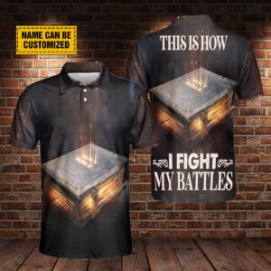 Personalized Bible Cover & Polo Shirt Gift for Jesus Lovers - Customize Your Name - S-5XL 13