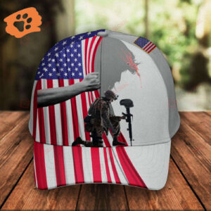 Veteran American Flag Hat Proud US Military Jesus Veteran Hat Classic Cap Trucker Classic Hats Gift