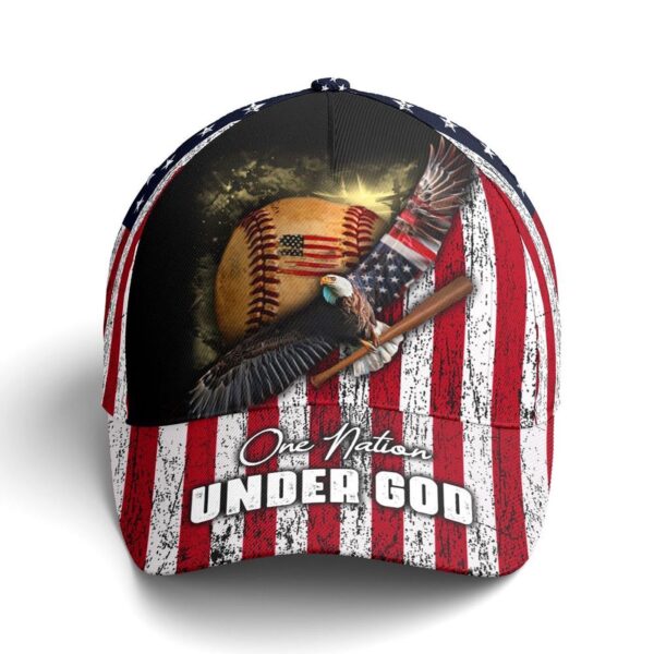 Vintage Baseball American Eagle Baseball Cap, Christian, Jesus Hat Trucker Classic Hats Gift