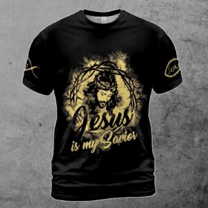 Vintage Jesus Is My Savior Men's T-shirt S-5XL 1