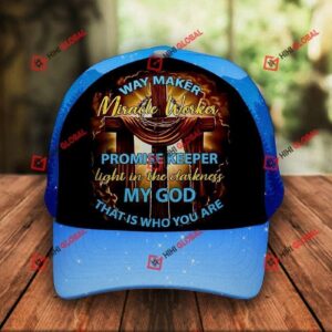 Way Maker Jesus Christ God Faith Classic Cap Trucker Classic Hats Gift 1