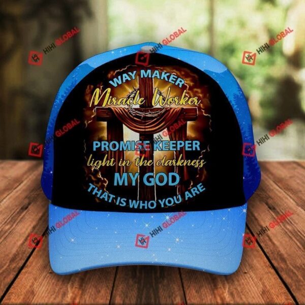 Way Maker Jesus Christ God Faith Classic Cap Trucker Classic Hats Gift