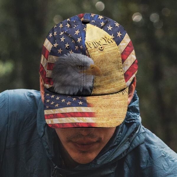 We The People Eagle Classic Hat, Christian Baseball Cap, Jesus Hat Trucker Classic Hats Gift