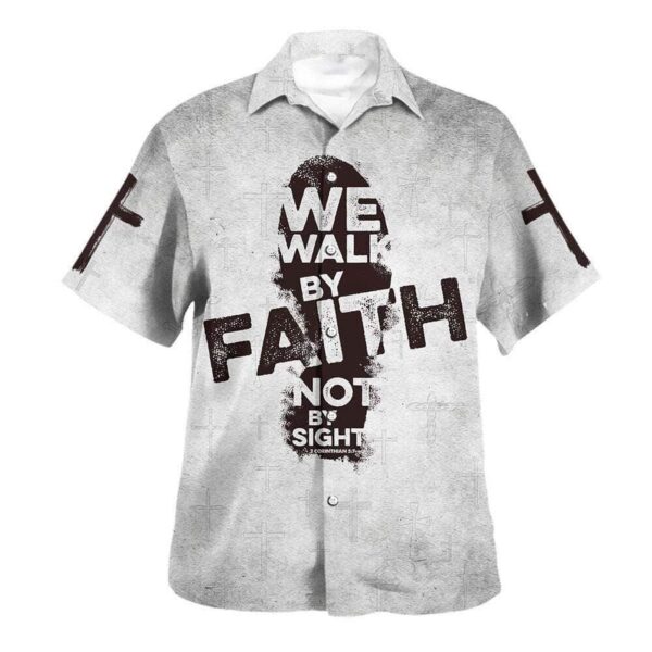 Men s Jesus Cross Hawaiian Shirt: Christian Gift for Faithful