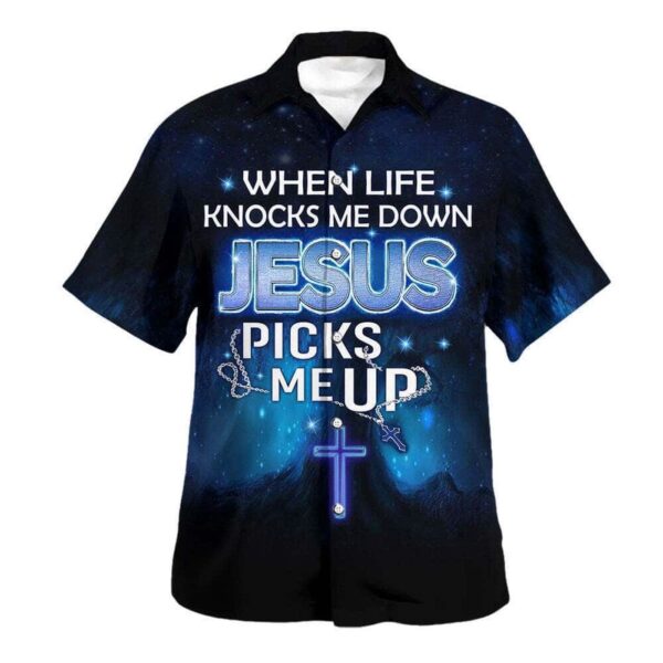 Jesus Saves Hawaiian Shirt for Men – Christian Gift