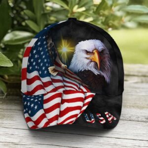 White Eagle Baseball Cap, Christian, Jesus Hat Trucker Classic Hats Gift 1