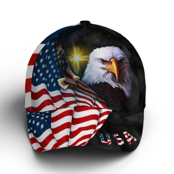 White Eagle Baseball Cap, Christian, Jesus Hat Trucker Classic Hats Gift
