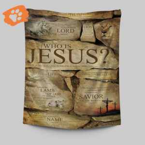 Jesus Tapestry Wall Art - Son of the Living God - Christian Religious Tapestries