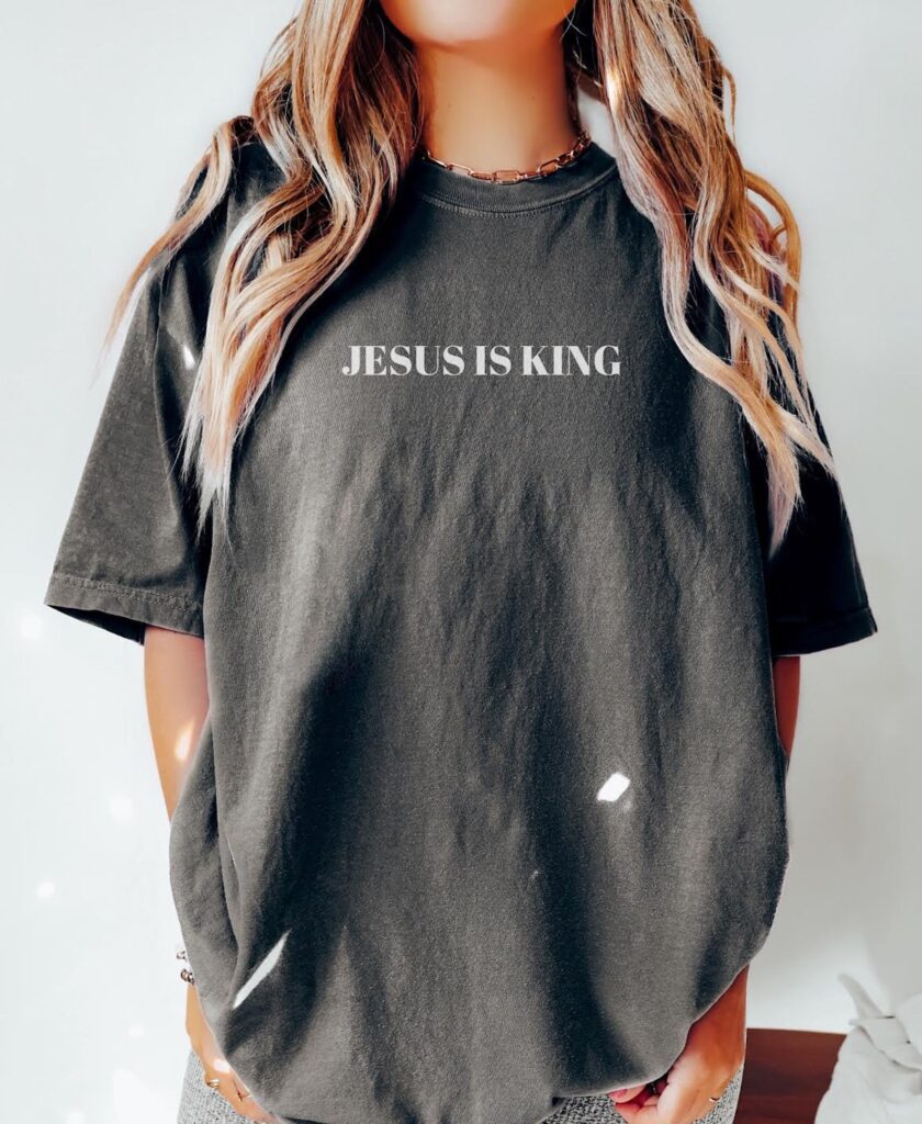 Yeshua Shirt, Jesus is King Shirt, Jesus Shirt, Jesus t shirt, Jesus Merch, Christian Streetwear